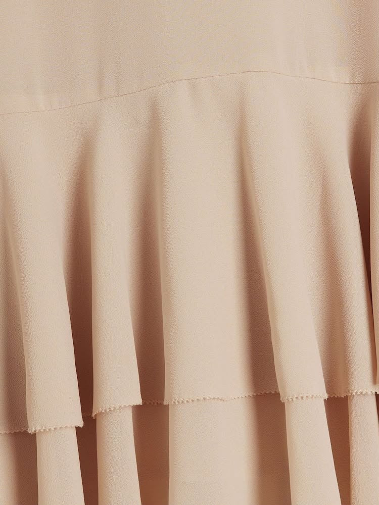 Pink Ruffle Blouse