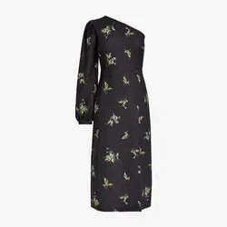 One shoulder Floral Bodycon Dress