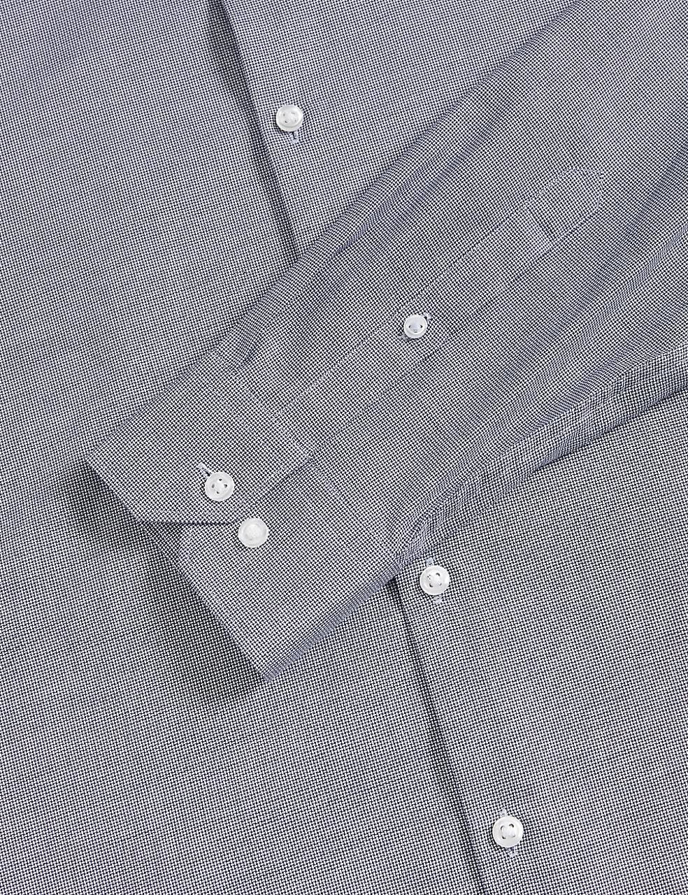 Regular Fit Easy Iron Pure Cotton Textured Shirt