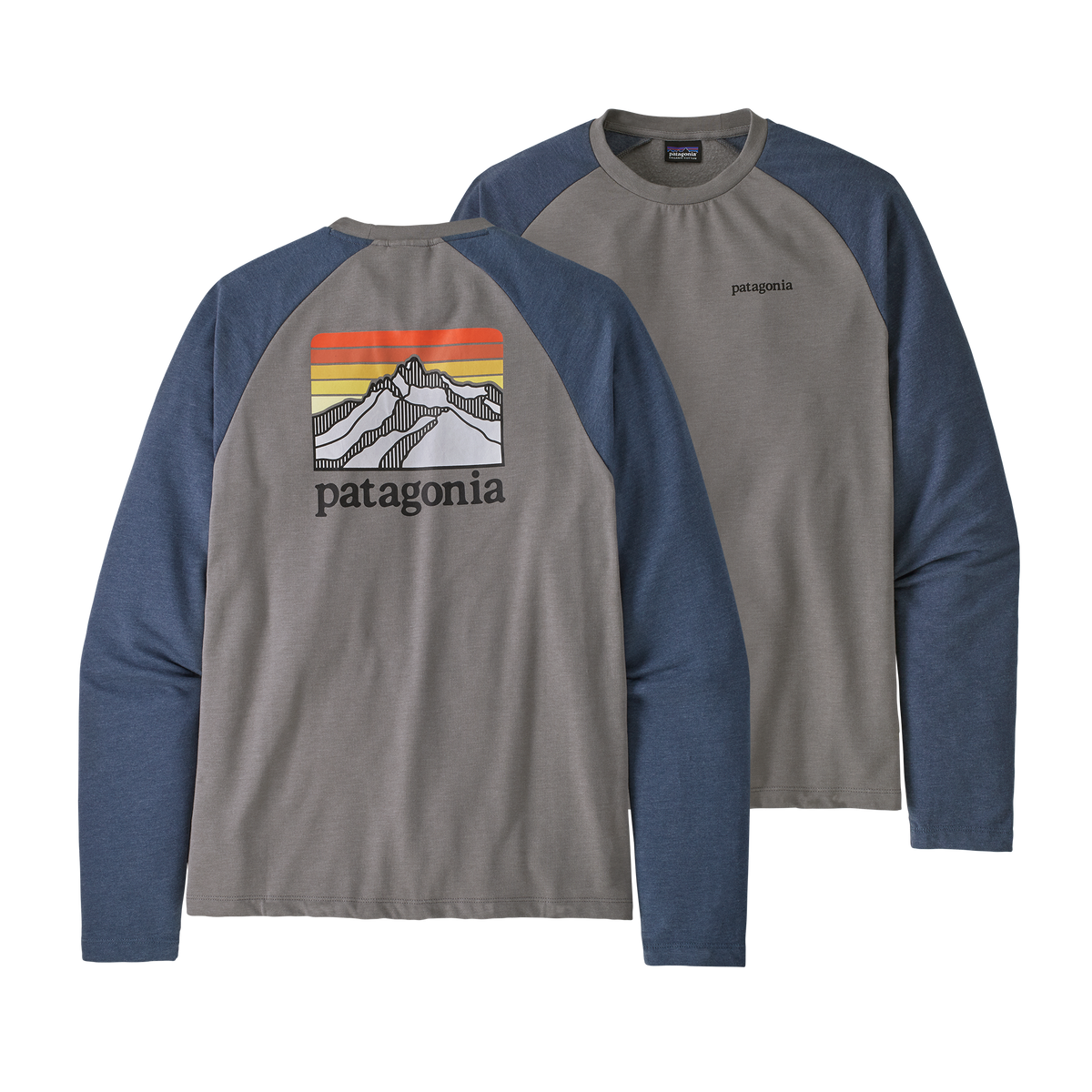 M's Line Logo Ridge Lightweight Crew Sweatshirt