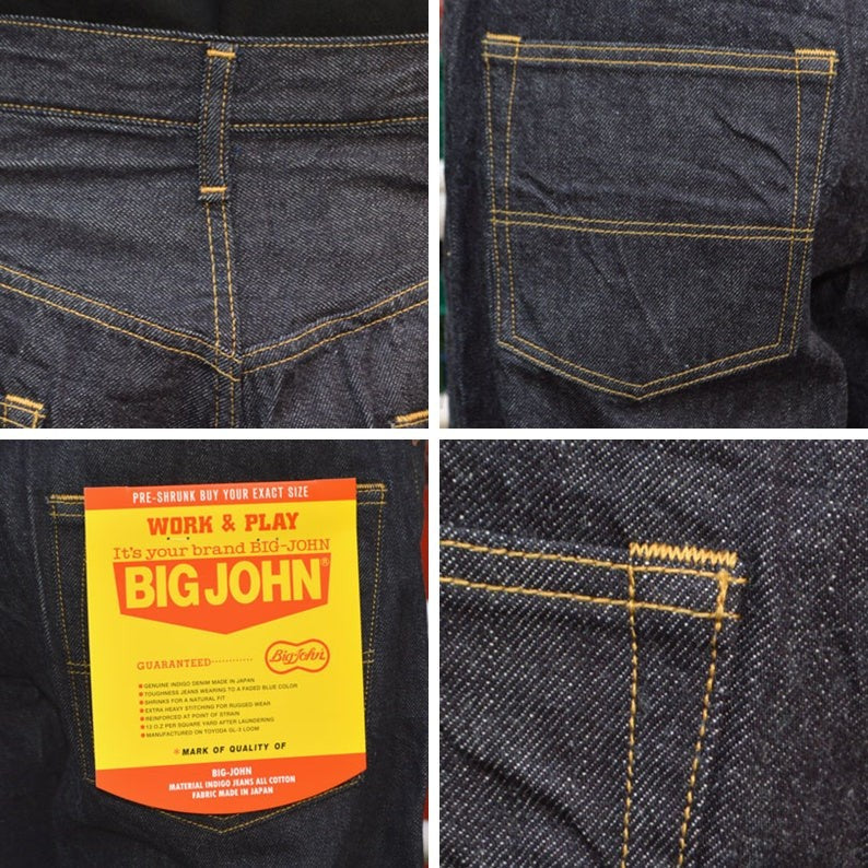 BIG JOHN "M101SLB" SL Vintage Loose Straight