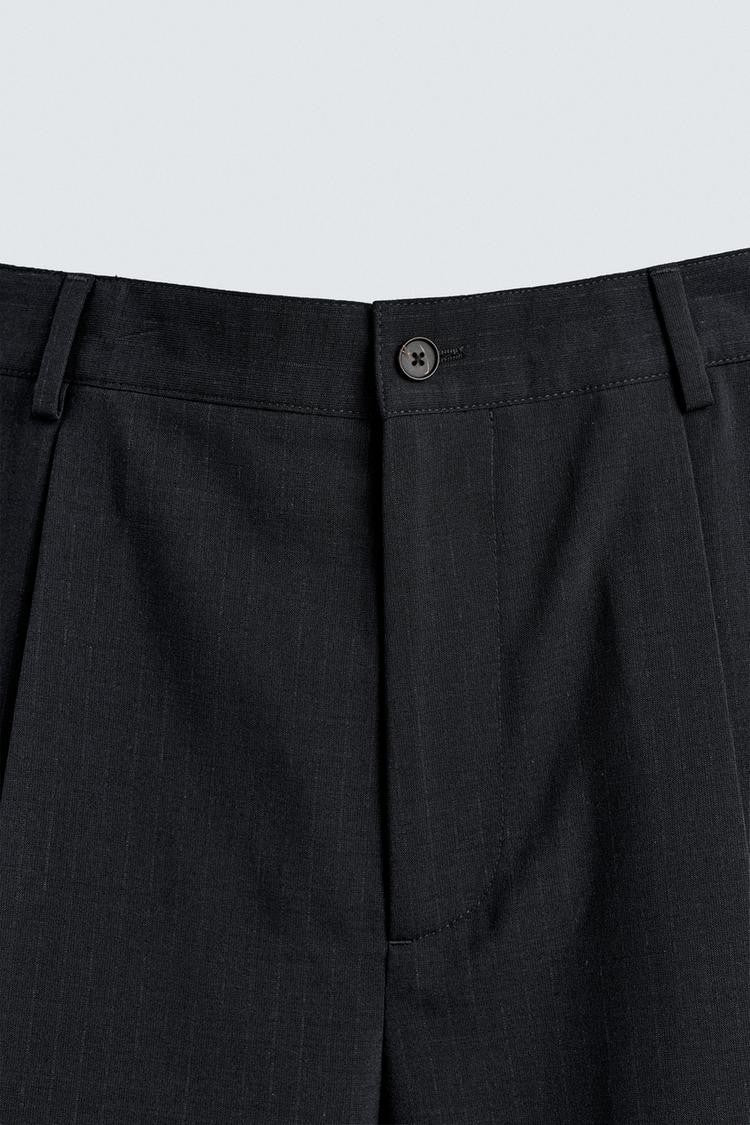 Zara Striped Suits Trousers