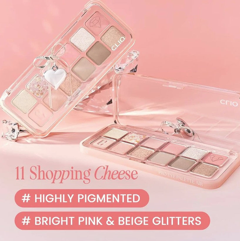 Clio 輕盈12色眼影盤 Pro Eye Palette Air #11 Shopping Cheese