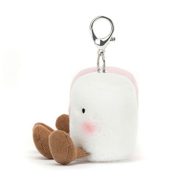 Jellycat Amuseables Pair of Marshmallows Bag Charm 微笑棉花糖鎖匙扣