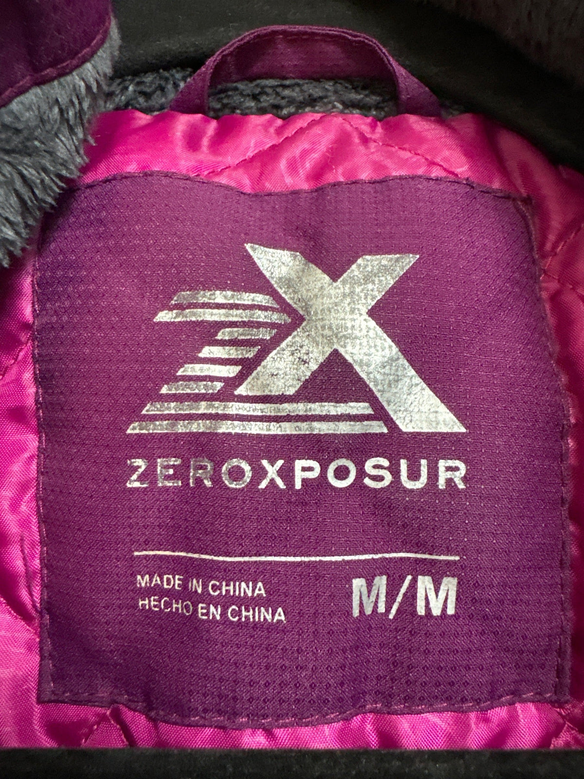Zero Xposur Purple Coat, M