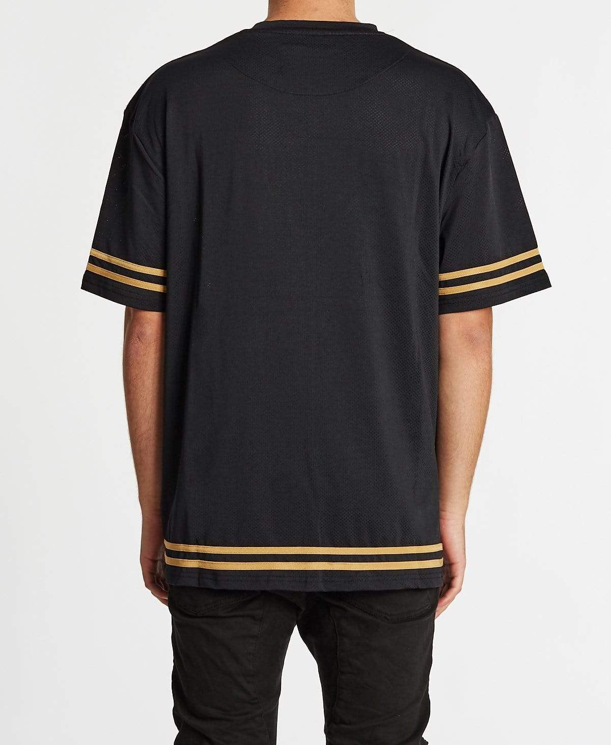 Oversized Essentials Tee Black/Gold