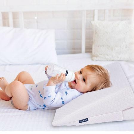Optimal Baby Crib Wedge Pillow 3 In 1