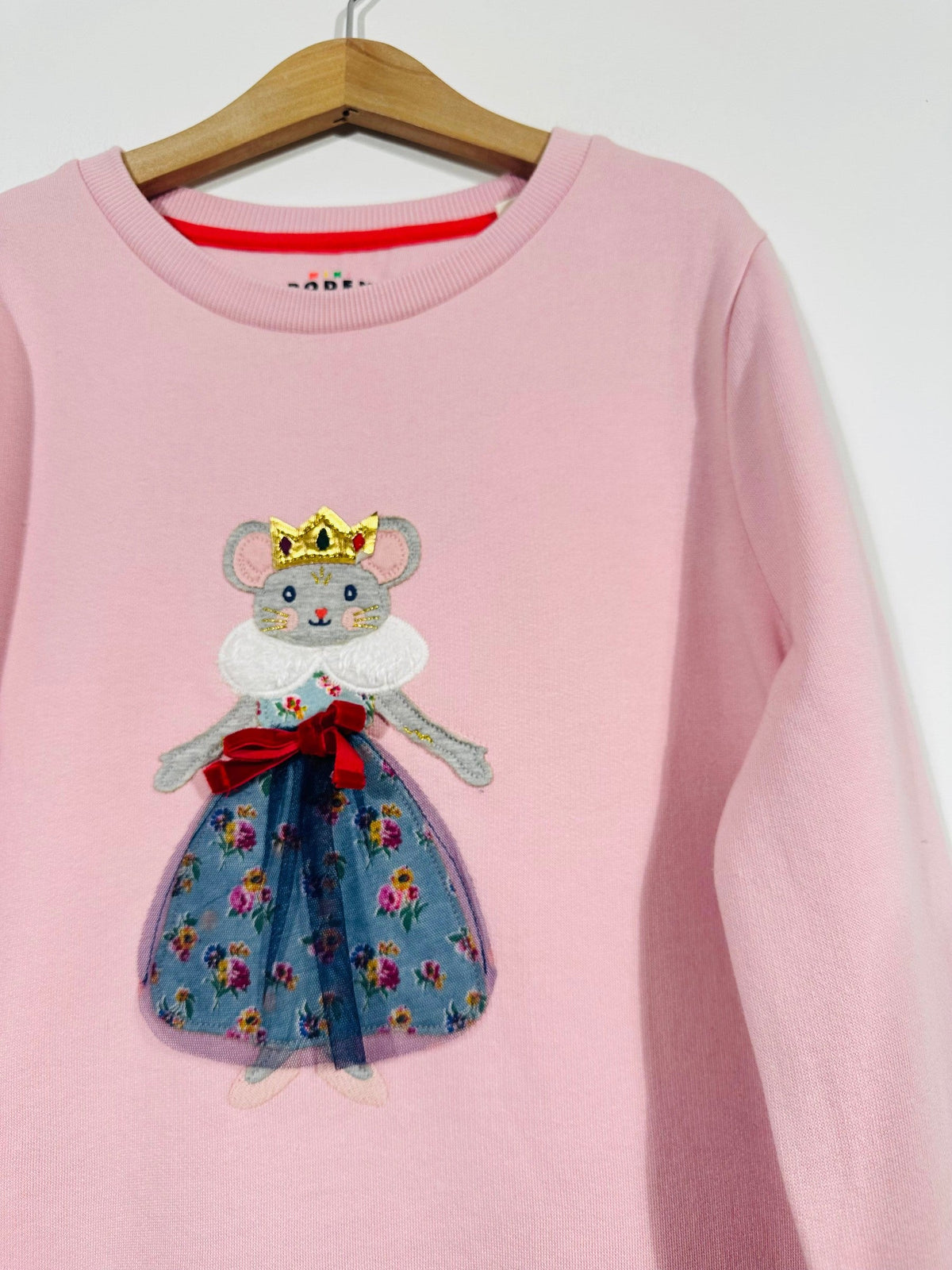 NEW Pink Princess Mouse Jumper (Age 3-4)