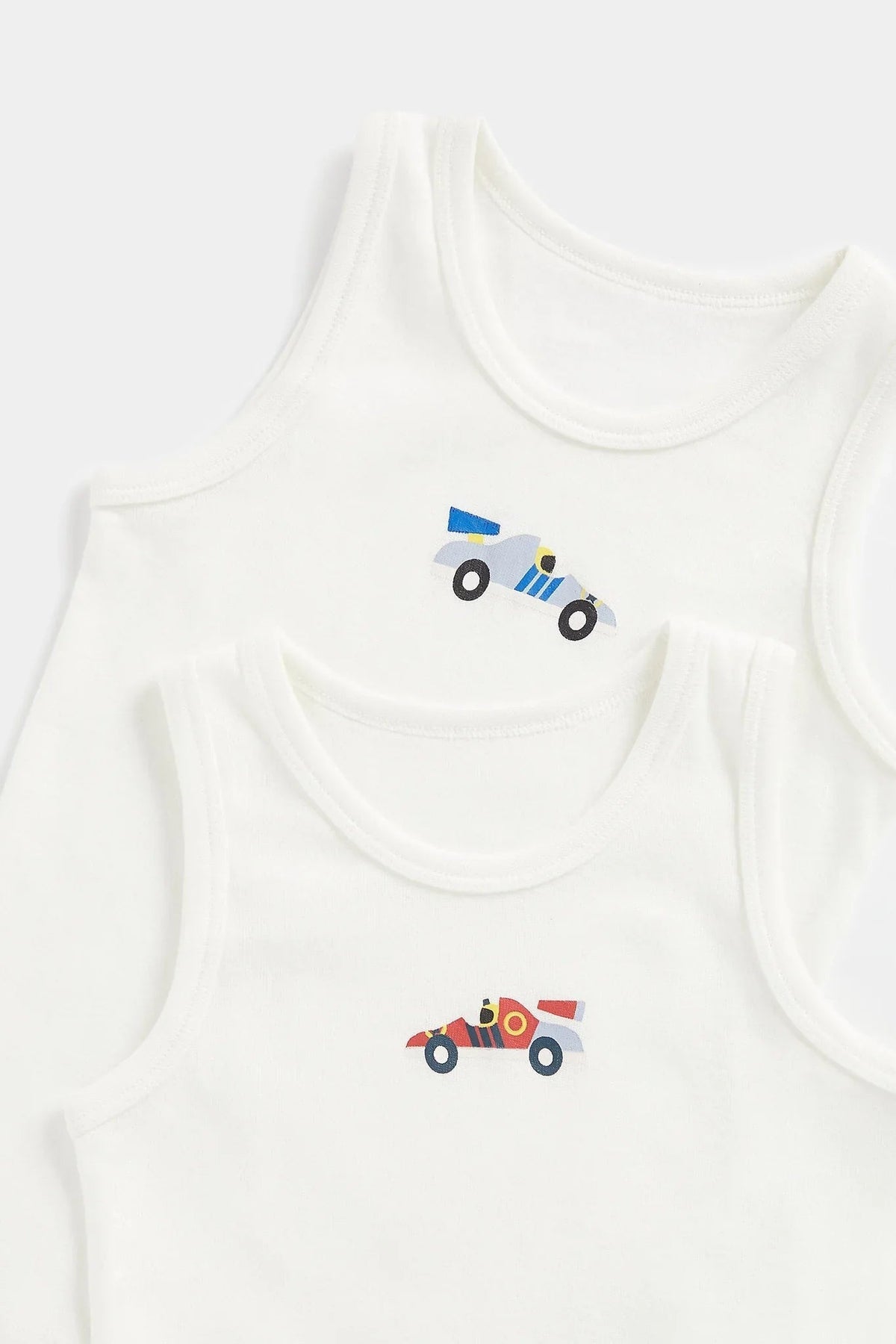 Mothercare Car Sleeveless Vests - 2 Pack