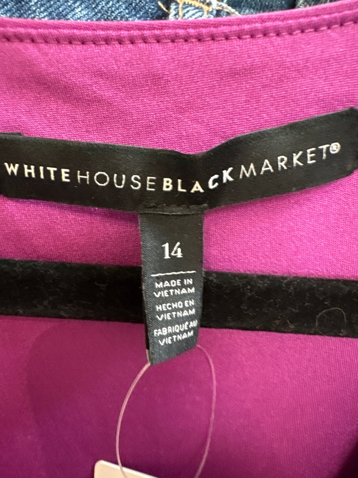 White House Black Market Purple Dress, 14