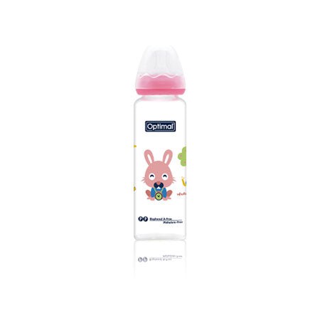 Optimal Glass Feeding bottle 240 ML