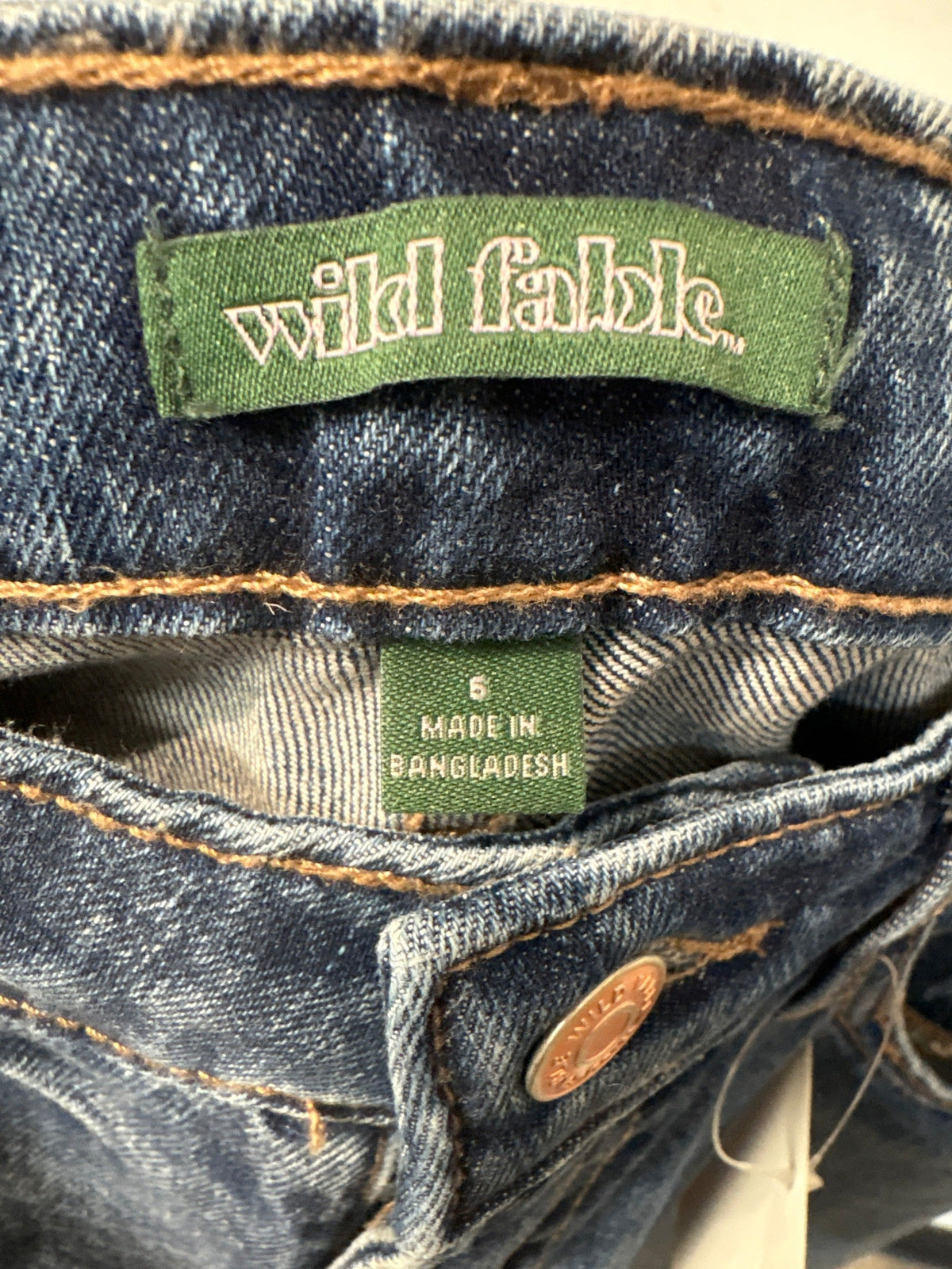 Wild Fable Mid Rise Straight 27" Inseam Jeans, 6