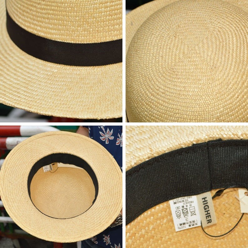 HIGHER "HO25001" BAKU WIDE BRIM ROUND HAT