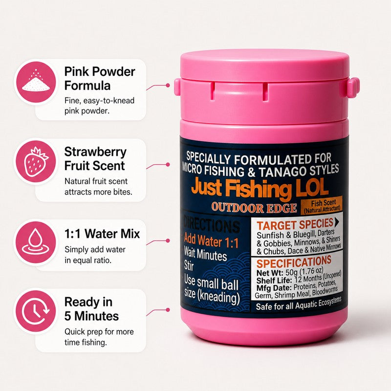 Outdoor Edge Strawberry Scent Tanago Bait - 50g