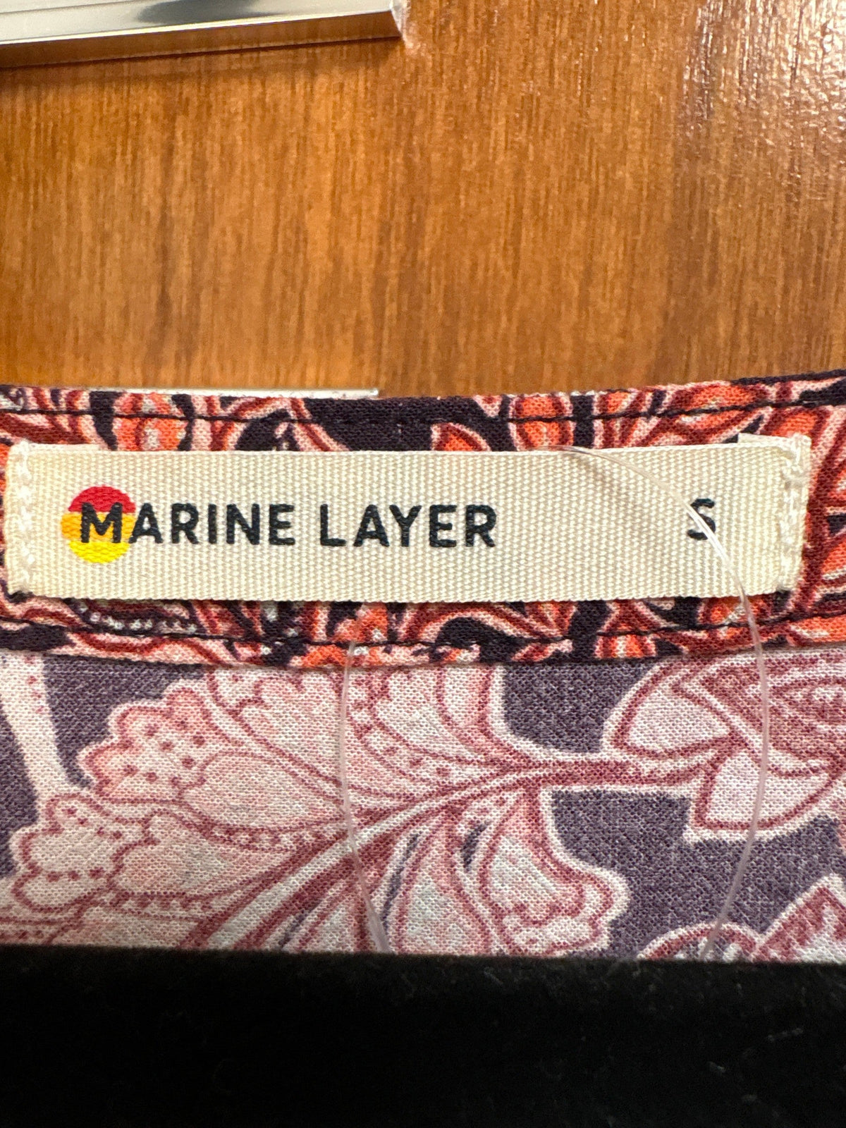 Marine Layer Print Dress, S