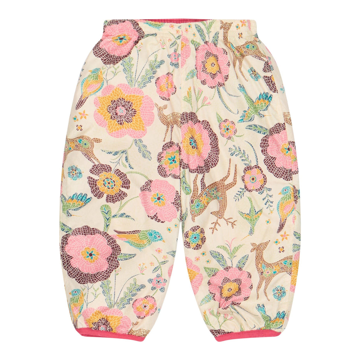 Baby Reversible Puff-Ball Pants