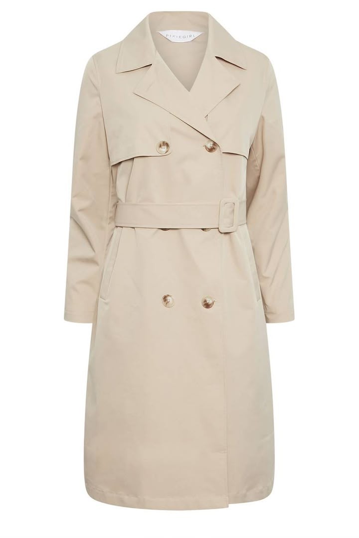 Petite Midi Trench Coat