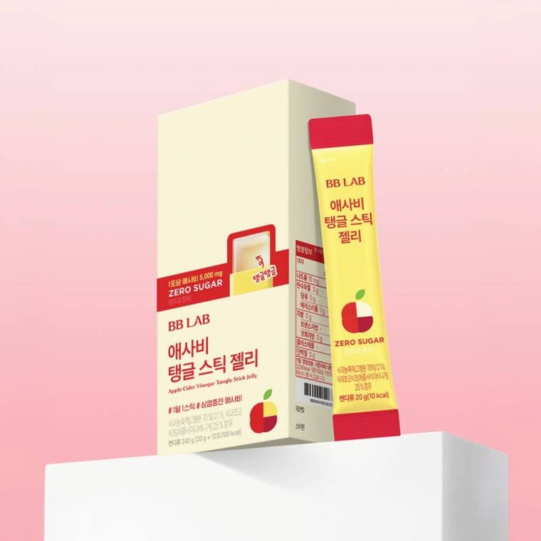 BB LAB Apple Cider Vinegar Stick Jelly 蘋果醋Q彈美妍果凍條 20g*12ea