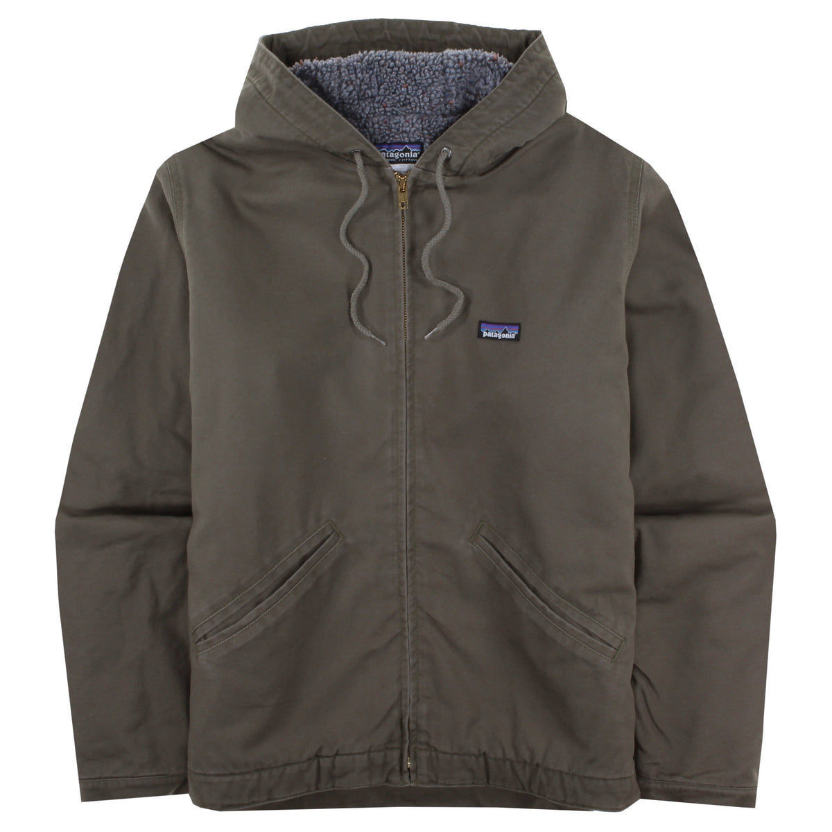 M's Lined Canvas Hoody