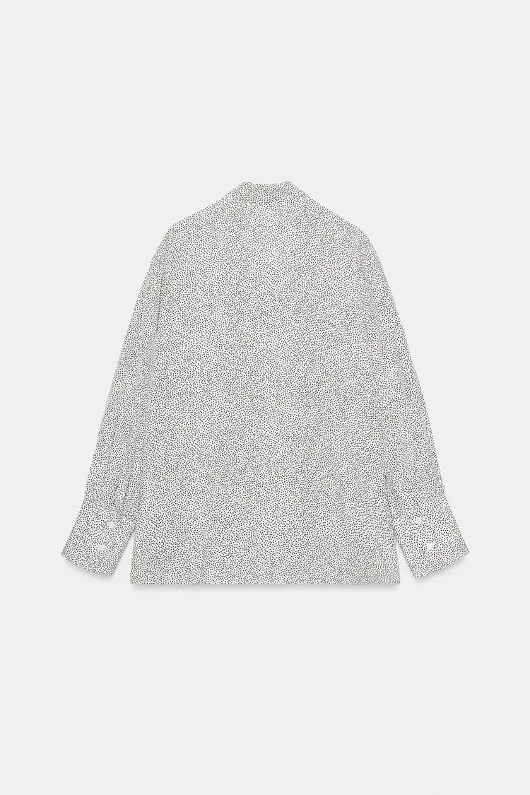 Polka Dot Tie Shirt