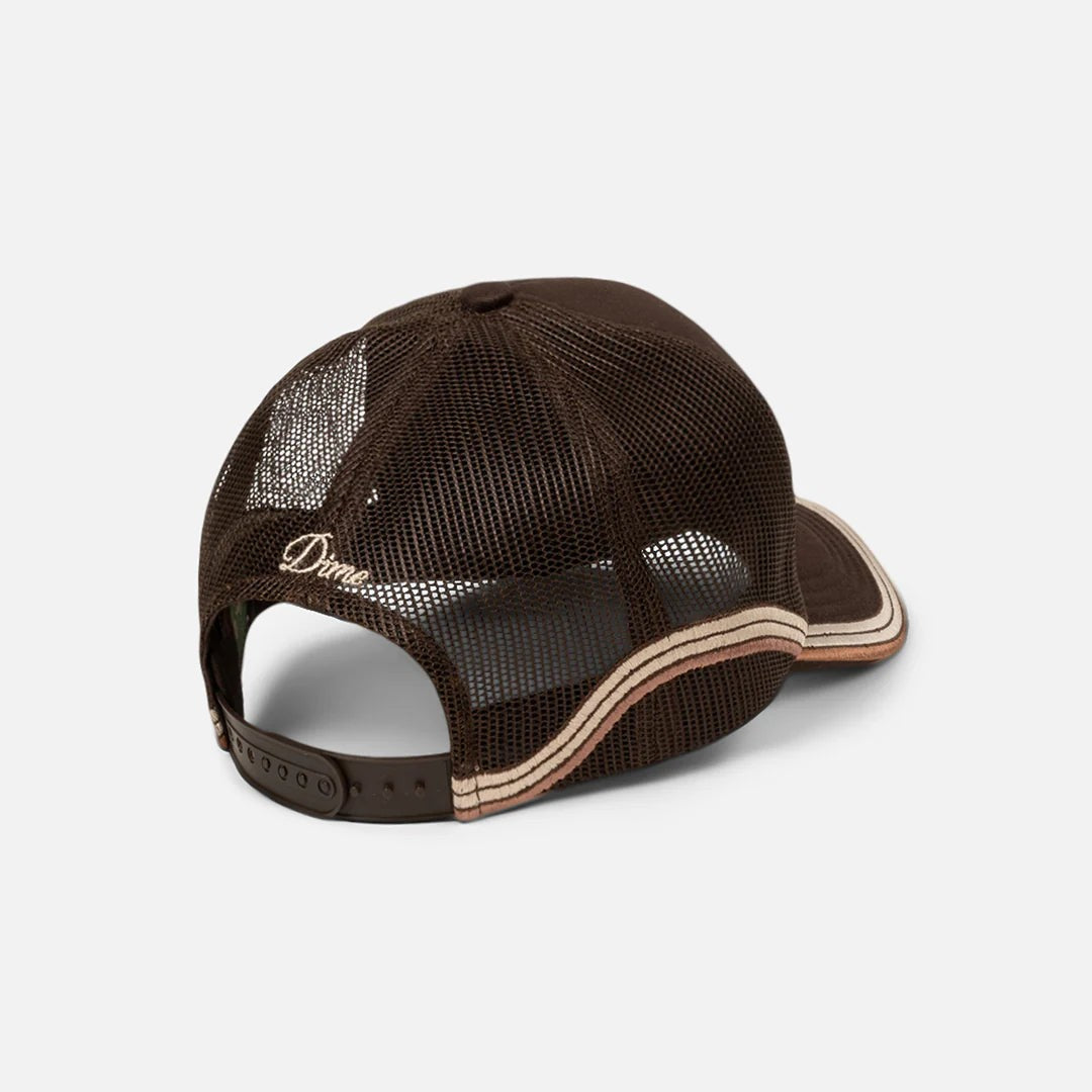 DIME - RACE TRUCKER CAP BROWN