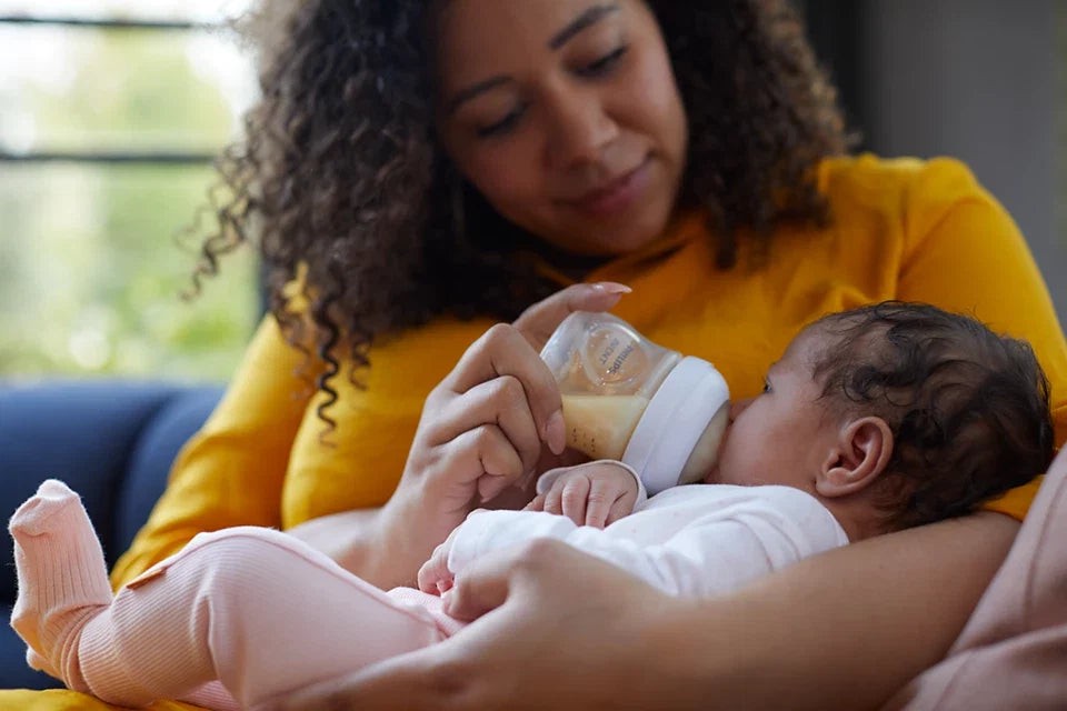 Avent Philips 125ml 0m+ Natural Response Baby Bottle