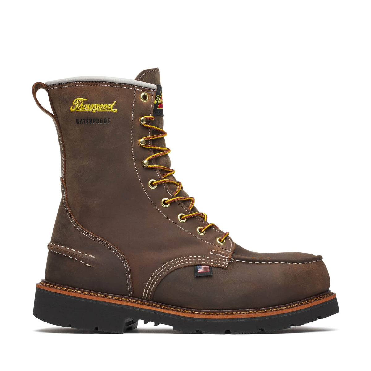 Thorogood 1957 Series – Waterproof Safety Toe – 8′′ Crazy Horse Moc Toe – MAXWear90TM
