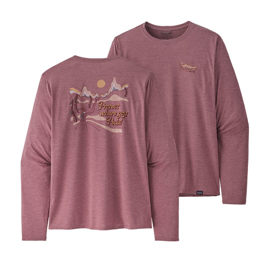 Men's Long-Sleeved Capilene® Cool Daily Graphic Shirt - Lands