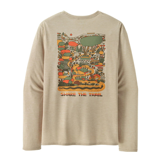 Men's Long-Sleeved Capilene® Cool Daily Graphic Shirt - Lands