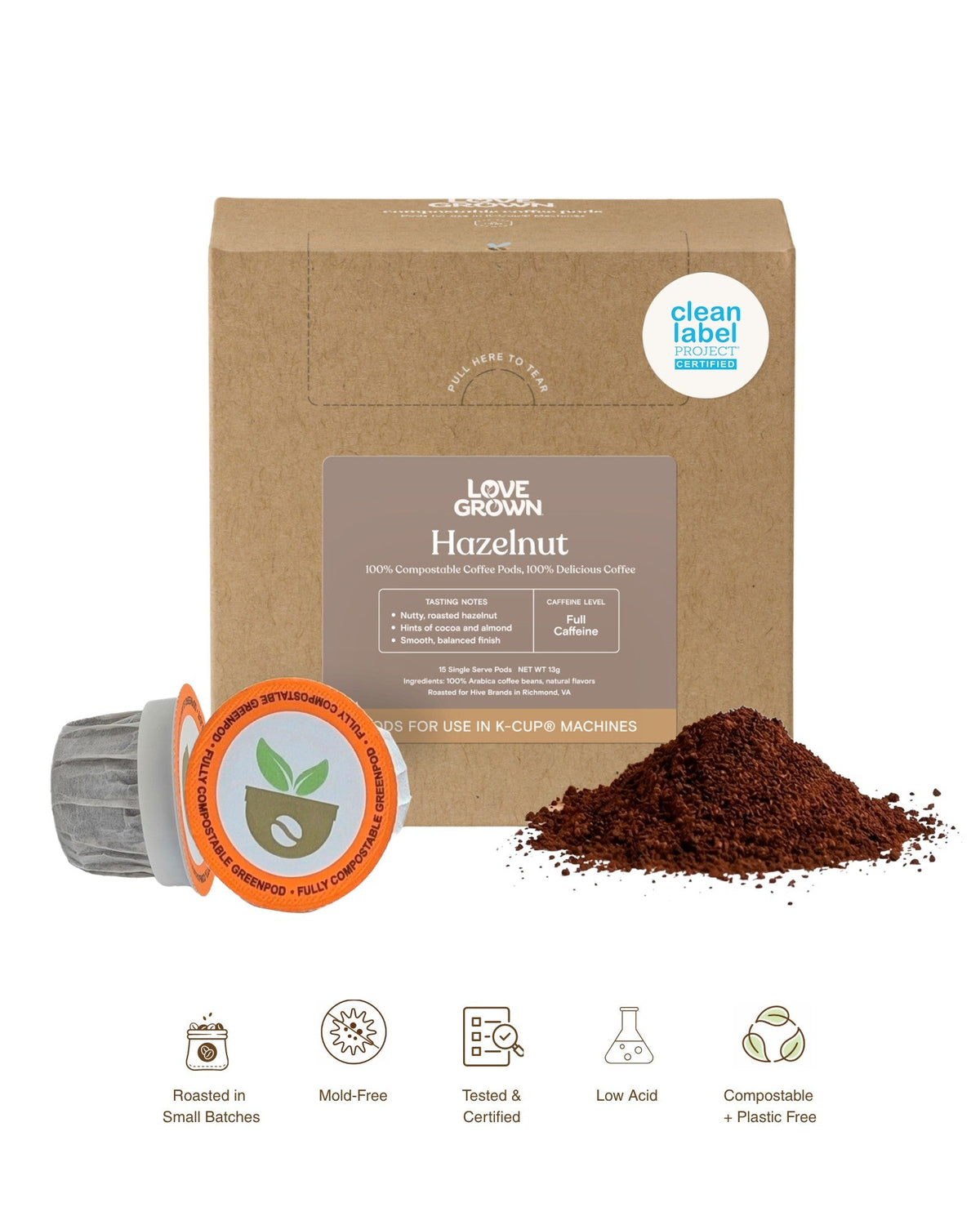 Compostable Coffee Pods for Keurig® Machines