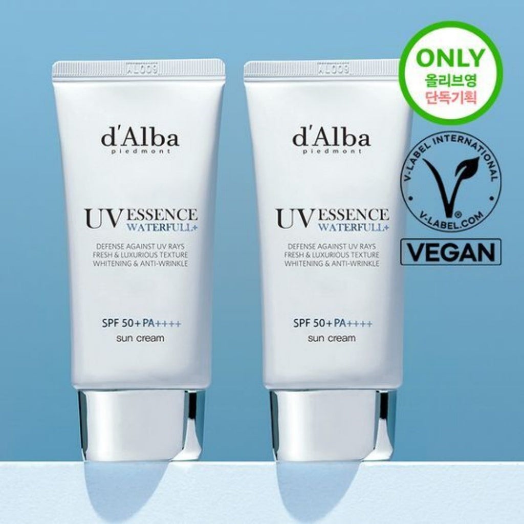 Dalba Waterfull Essence Sun Cream 水潤保濕防曬乳 50ml (藍色) 【202610月到期】