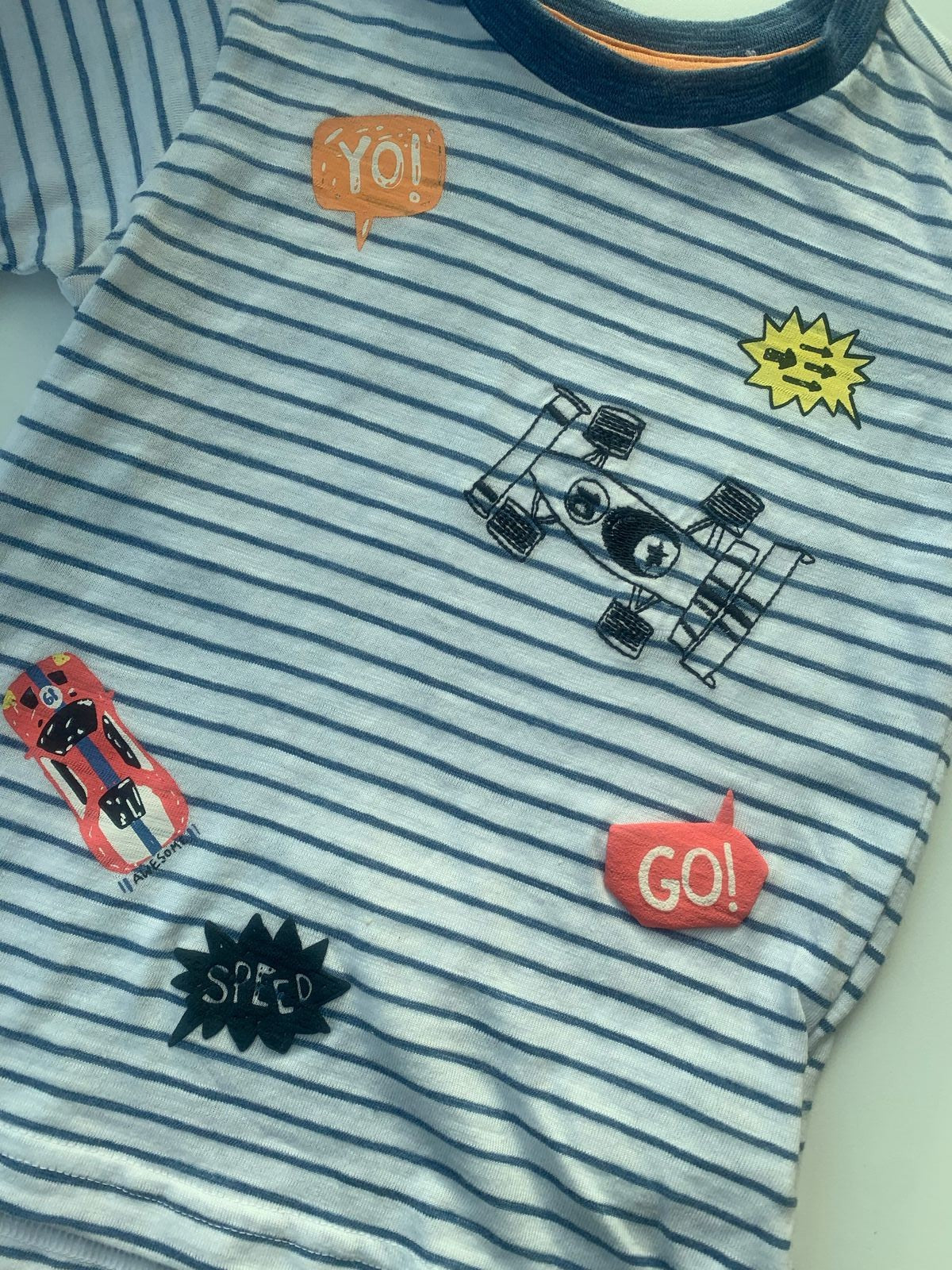 Mothercare Cotton Short Sleeve Boys Tee (12-18 Months )