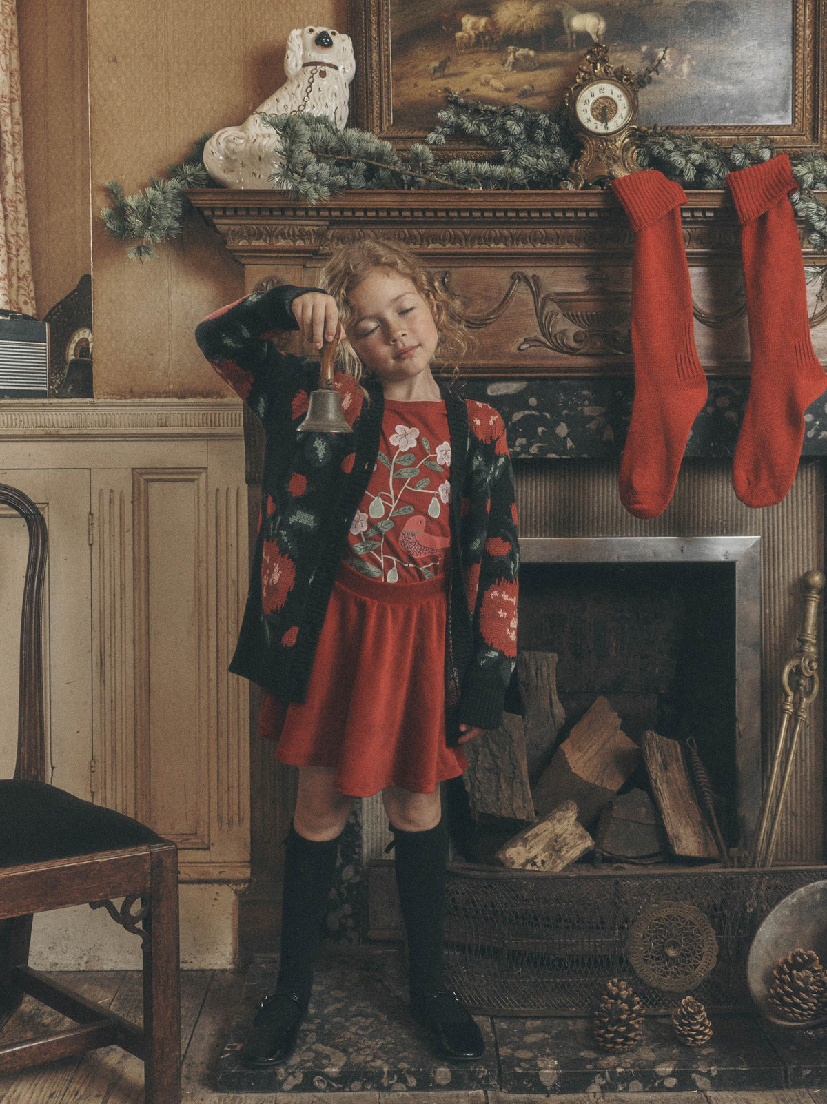 English Rose Long Cardigan