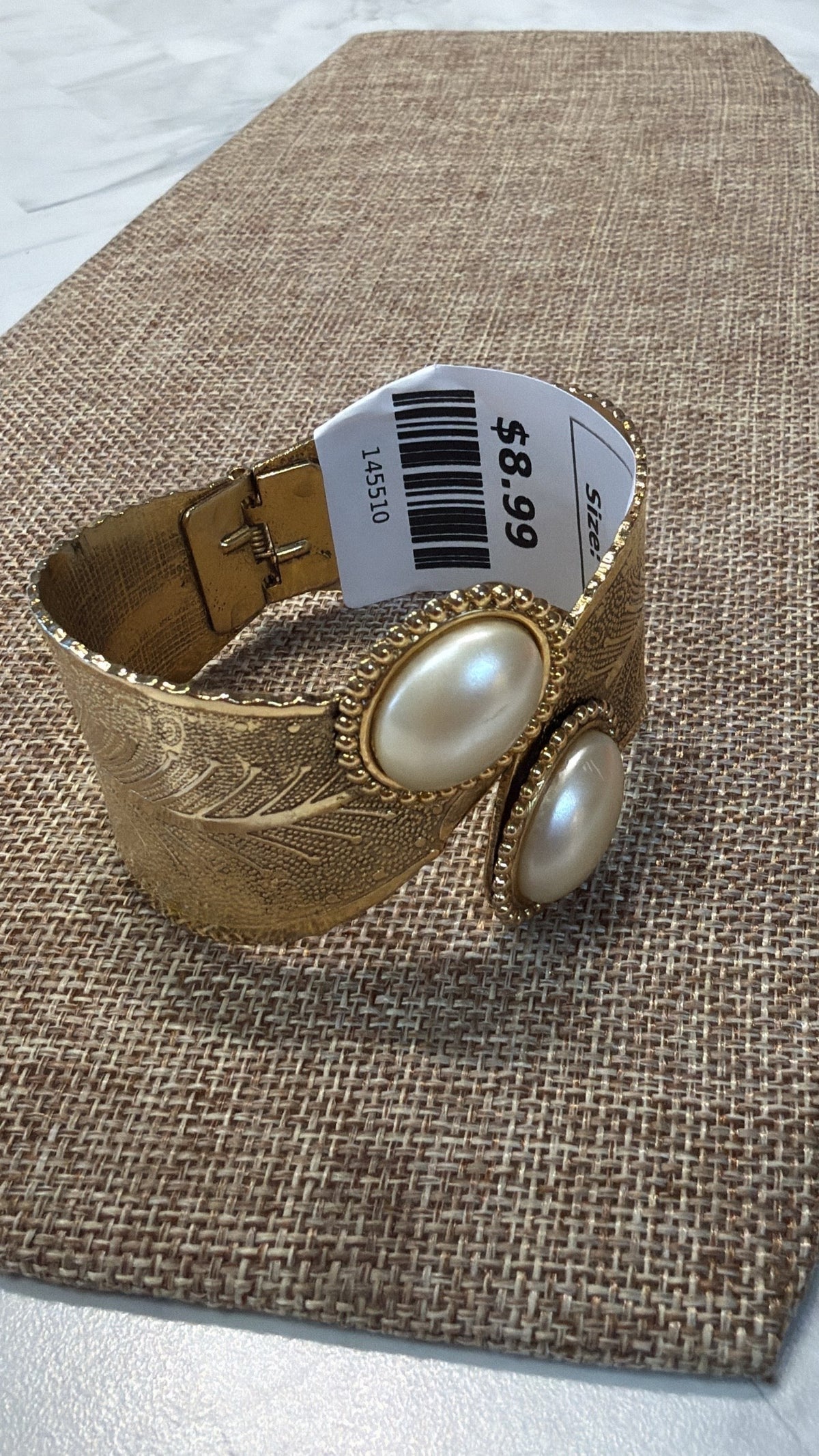 Gold Hinge Bracelet