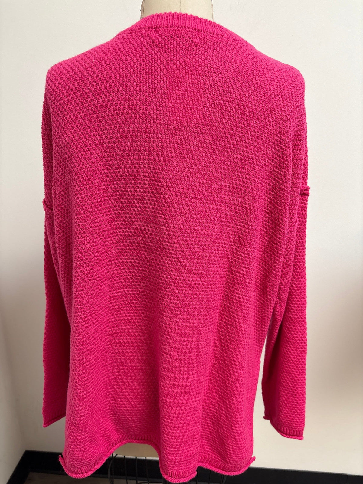 Zenana Pink Sweater, 1X/2X
