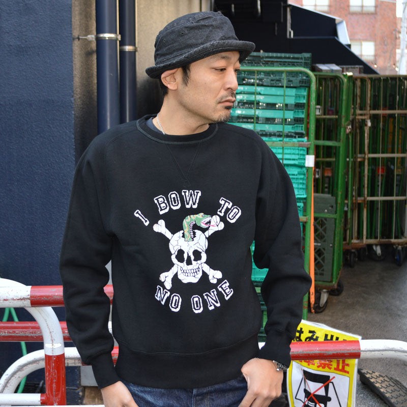 40% OFF!! JELADO "AB11212" Skull Snake Sweat Shirt