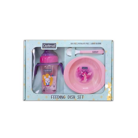 Optimal Feeding Dish Set