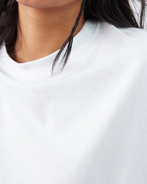 Woman's Oversized Round Neck Tee
