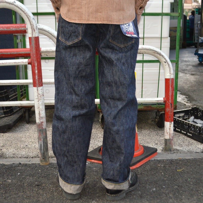 ONI DENIM "822-ONI KASE" 16oz Natural Indigo ONIKASE Super Wide Tapered