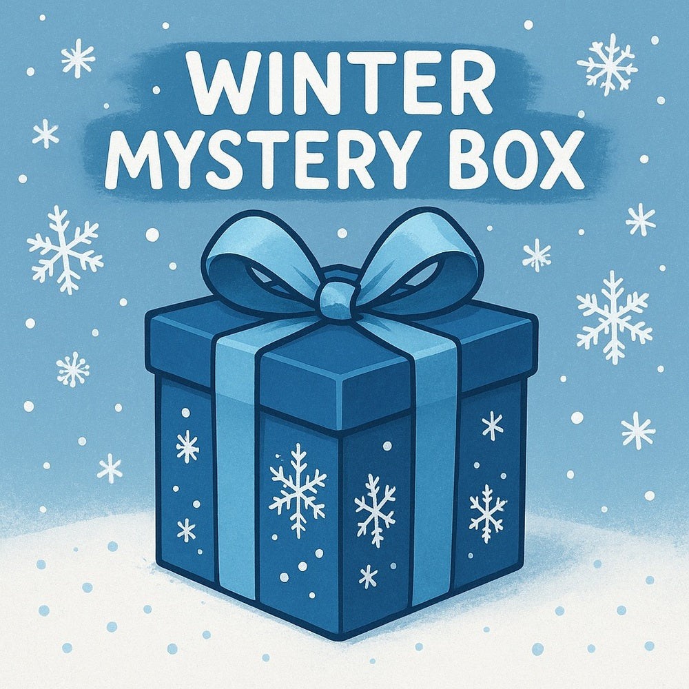 Med Size Winter Themed Mystery Box - 5+ Items