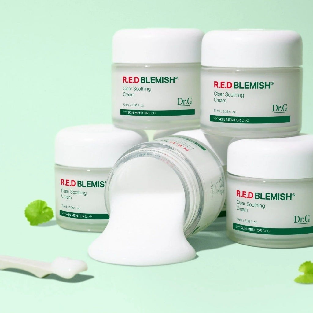 Dr.G Red Blemish Clear Soothing Cream 植物褪紅修護面霜特別套裝