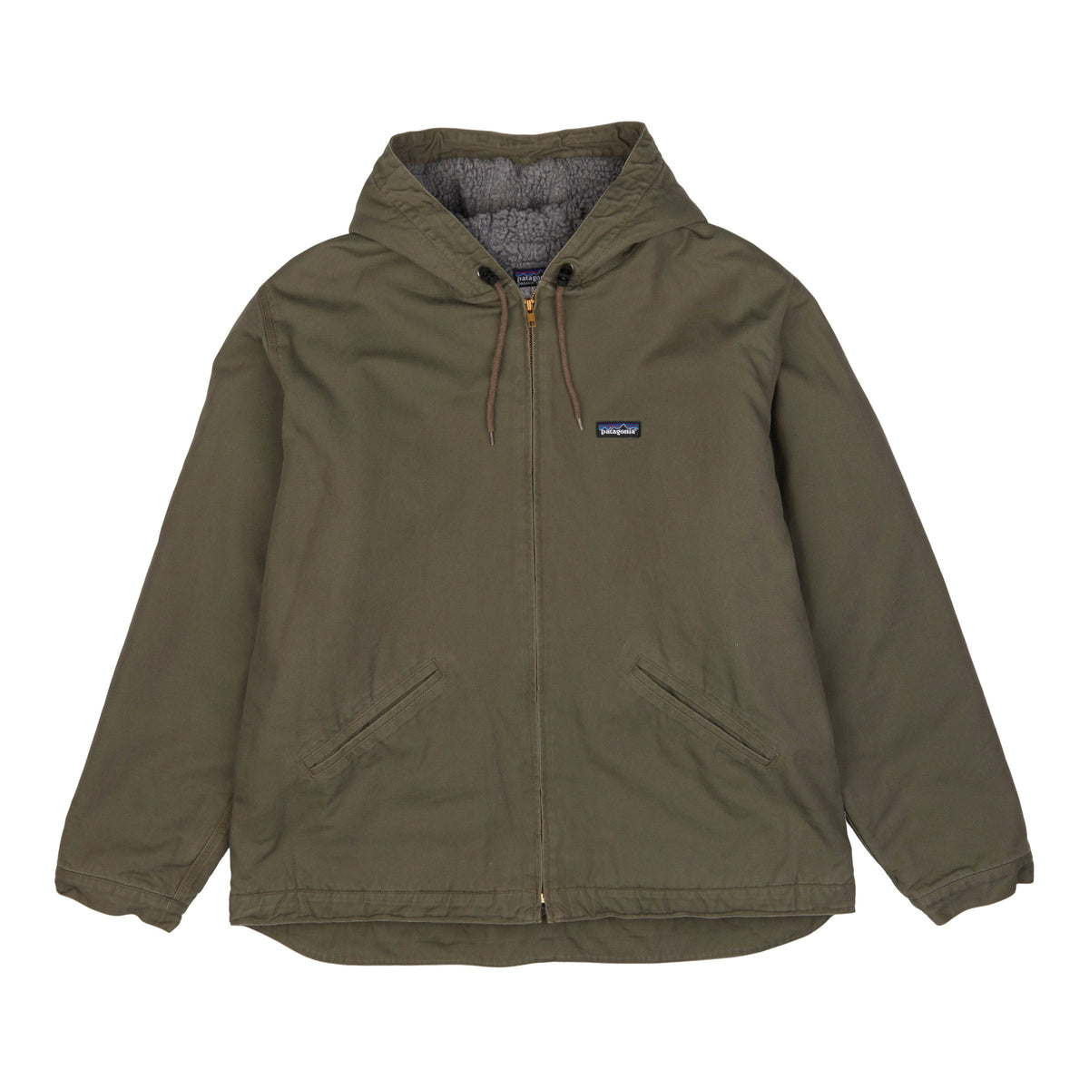 M's Lined Canvas Hoody
