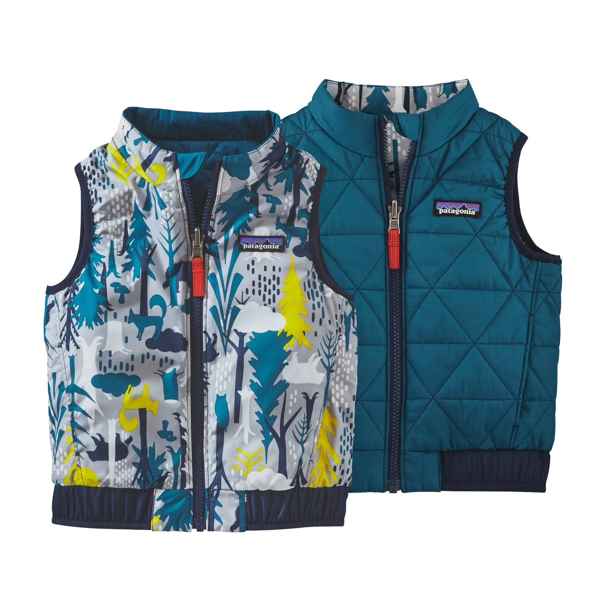 Baby Reversible Puff-Ball Vest