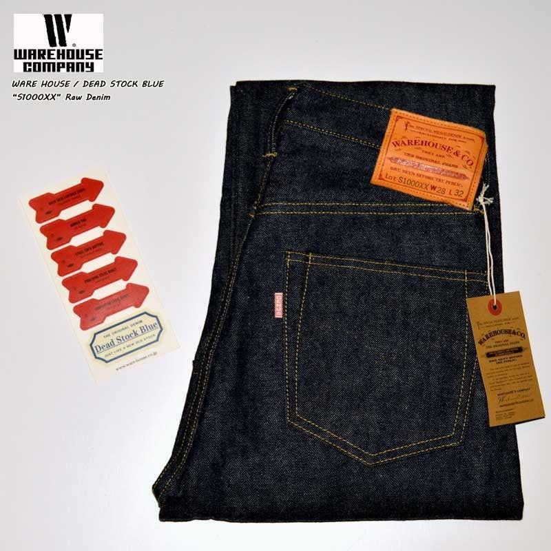 Dead Stock Blue (WARE HOUSE) "Lot.S1000XX" S1000XX WW2 MODEL STRAIGHT