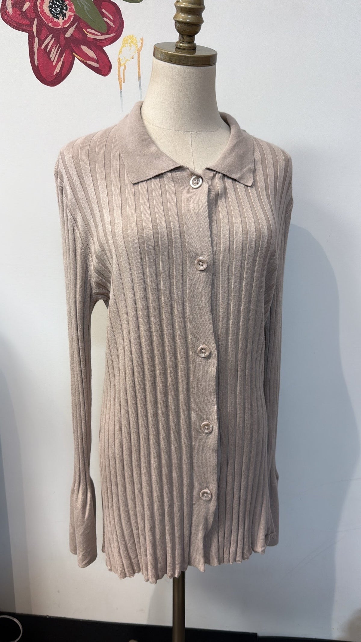 A New Day Tan Sweater, XXL