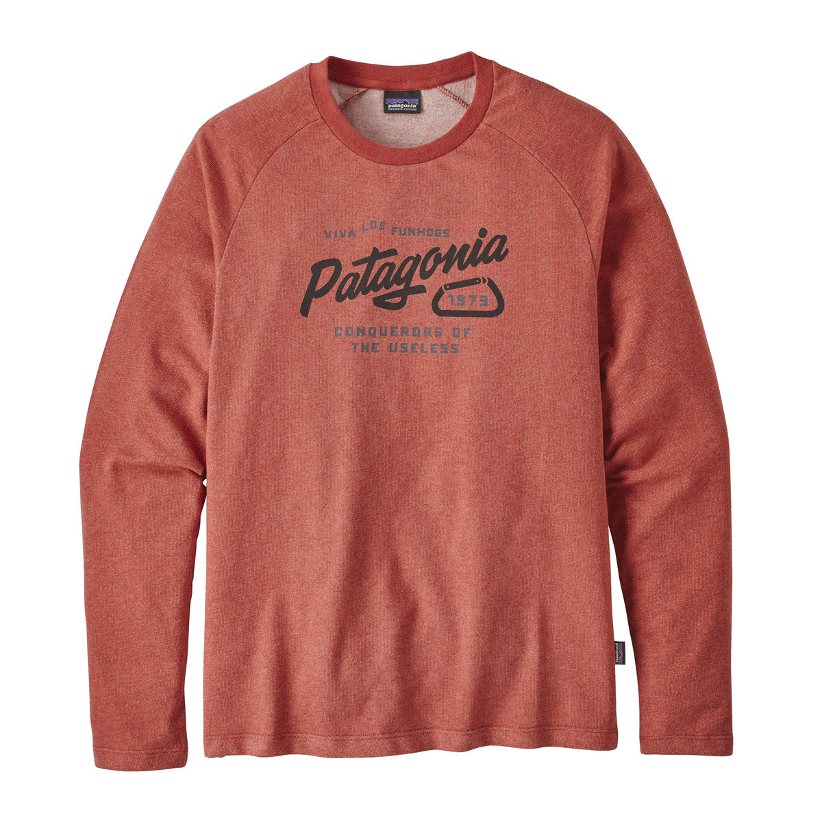 M's Splitter Script Lightweight Crew Sweatshirt