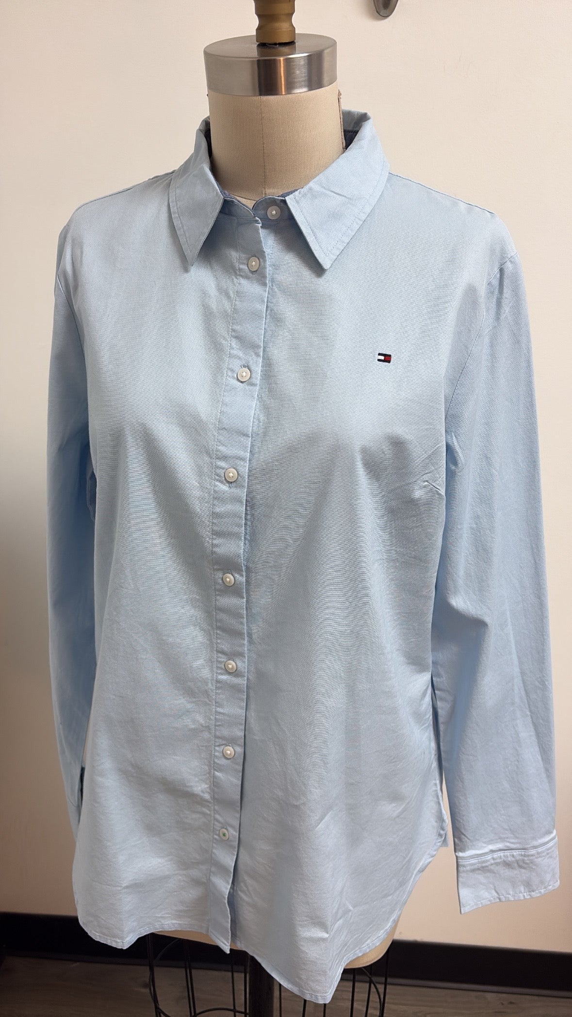 New Tommy Hilfiger Blue Top, L