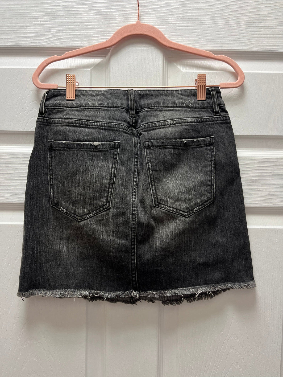 Tinsel Denim Skirt w. Pearls Sz 26