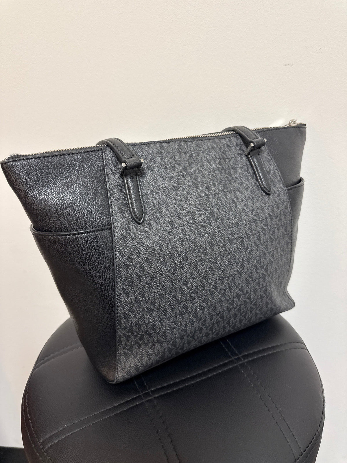Michael Kors Black Shoulder Bag, 14"x10"