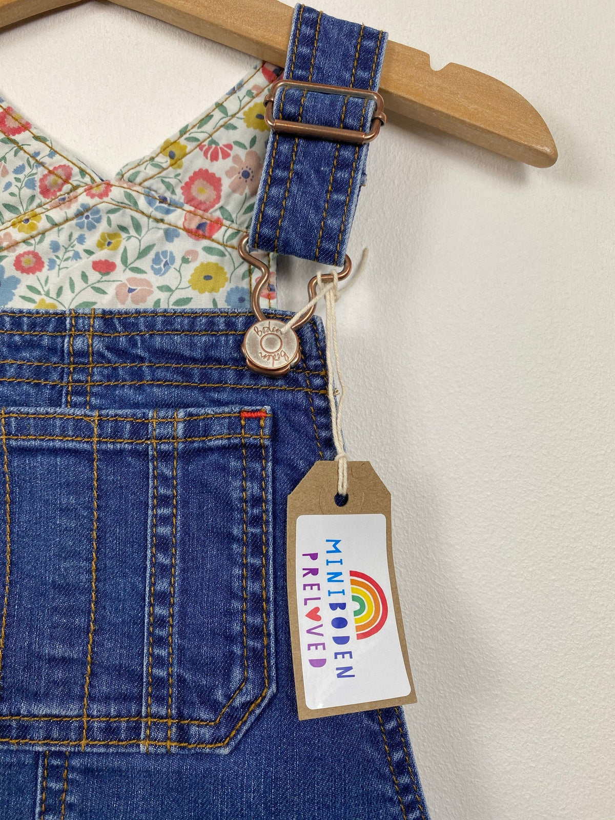 Denim Short Dungarees (3-4 Years)